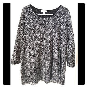 NWOT Christopher & Banks Long Sleeve 3X